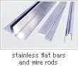 stainless flat bars and wire rods