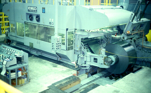 A 12-high cold rollingmill for carbon sheet steel flat bars and wire rods